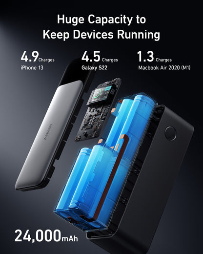 Power Bank Anker 737 (PowerCore 24K)